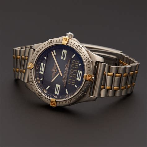 mens used breitling watches|pre owned Breitling aerospace.